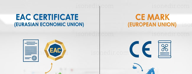 EAC Belgesi ve CE İşareti Arasındaki temel farklar